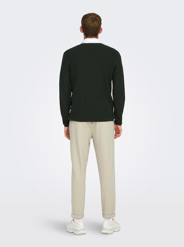 ONLY & SONS Sweter w kolorze czarnym