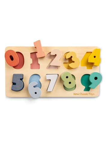 New Classic Toys 9tlg. Knopfpuzzle "Nummer 0-9" - ab 2 Jahren