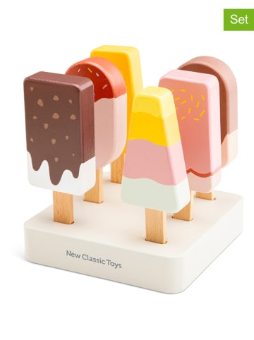 New Classic Toys 6-delige set: ijs op stokje - vanaf 2 jaar