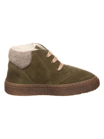 El Naturalista Leder-Boots in Khaki
