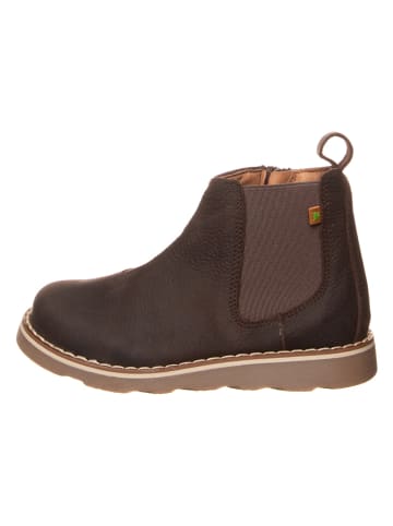 El Naturalista Leder-Chelsea-Boots in Braun