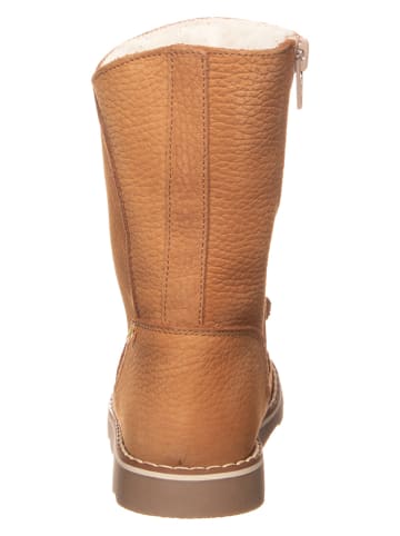 El Naturalista Leder-Winterstiefel in Hellbraun
