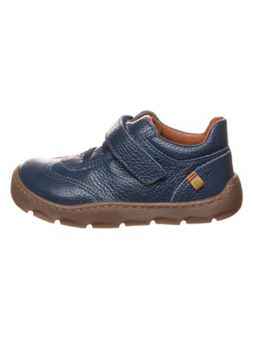 El Naturalista Leren barefootschoenen donkerblauw