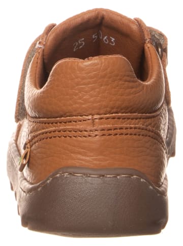El Naturalista Leder-Barfußschuhe in Hellbraun