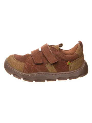 El Naturalista Leren barefootschoenen lichtbruin