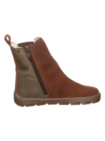 El Naturalista Leder-Barfußschuhe in Hellbraun