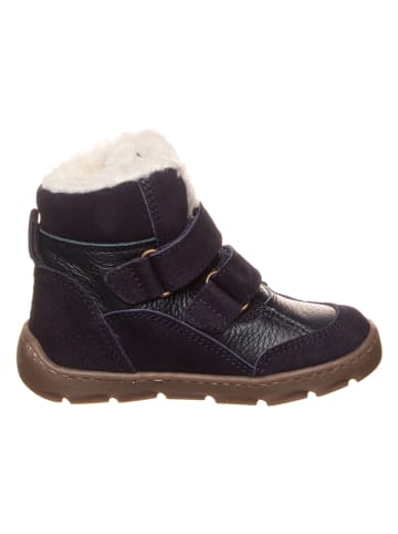 El Naturalista Leren barefootschoenen donkerblauw