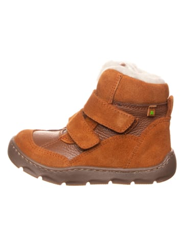 El Naturalista Leder-Barfuß-Boots in Hellbraun
