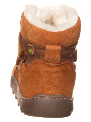 El Naturalista Leren barefootschoenen lichtbruin