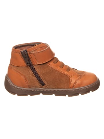 El Naturalista Leder-Barfußschuhe in Hellbraun