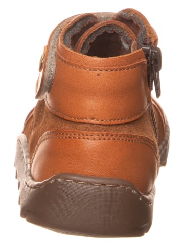 El Naturalista Leder-Barfußschuhe in Hellbraun
