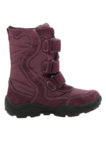 El Naturalista Leren boots pruimkleurig