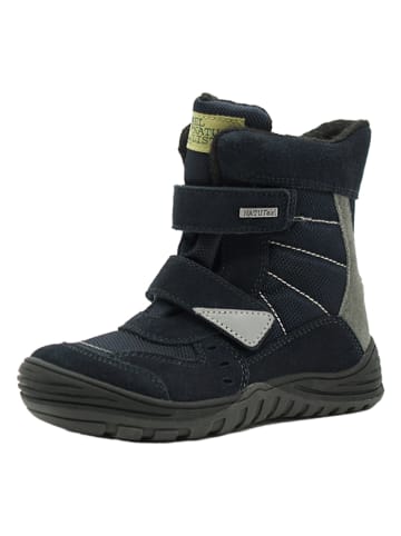 El Naturalista Leren boots donkerblauw