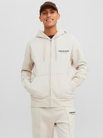 Jack & Jones Bluza w kolorze kremowym