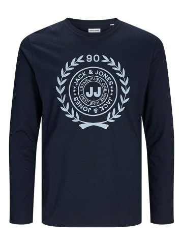 Jack & Jones Longsleeve "Cathens" in Dunkelblau
