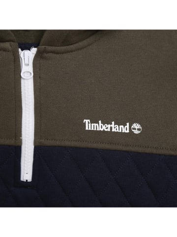 Timberland Hoodie kaki/donkerblauw