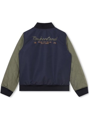 Timberland Übergangsjacke in Khaki/ Dunkelblau