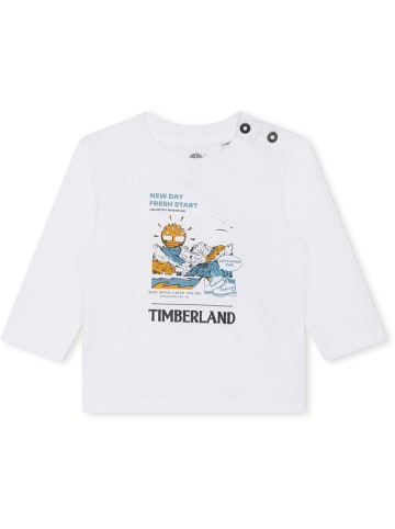 Timberland Longsleeve in Weiß