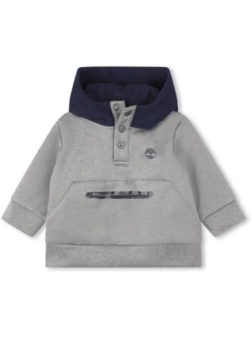 Timberland Hoodie in Grau/ Dunkelblau