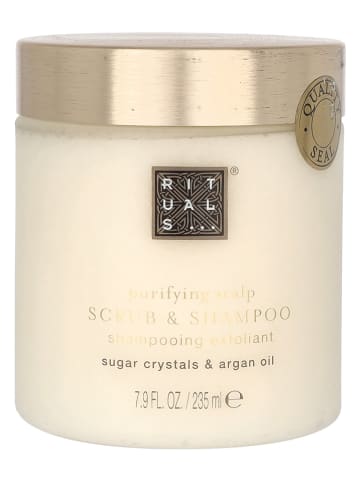 Rituals Szampon i peeling skóry głowy 2w1 "Elixir Collection" - 235 ml