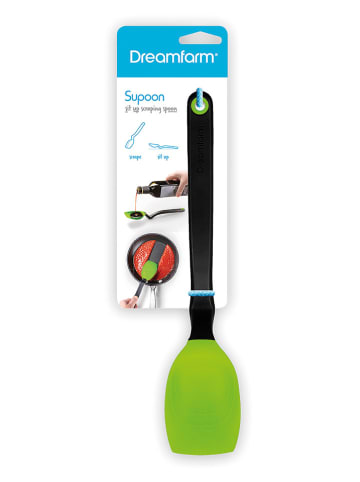Dreamfarm Kochlöffel ''Supoon'' in Grün - (L)28 cm