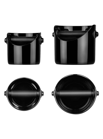 Dreamfarm Kaffeesatzbehälter in Schwarz - (L)15 x (B)13,5 x (H)12,5 cm