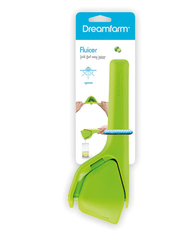 Dreamfarm Zitruspresse ''Fluicer'' in Limette - (B)8,7 x (H)3 x (T)23 cm