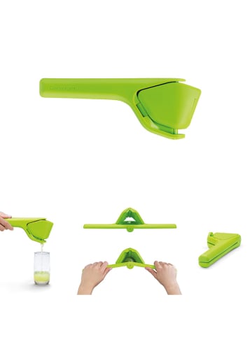 Dreamfarm Zitruspresse ''Fluicer'' in Limette - (B)8,7 x (H)3 x (T)23 cm