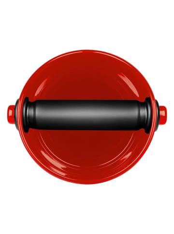 Dreamfarm Kaffeesatzbehälter in Rot - (L)10,2 x (B)11 x (H)11 cm