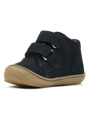 Richter Shoes Leren barefootschoenen "Maxi" donkerblauw