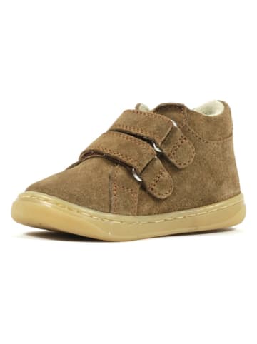 Richter Shoes Leren barefootschoenen "Dash Mini" lichtbruin