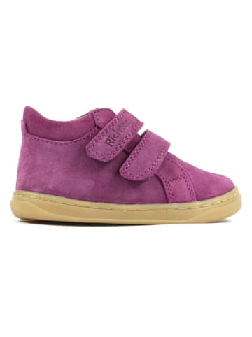 Richter Shoes Leder-Barfußschuhe "Dash Mini" in Lila