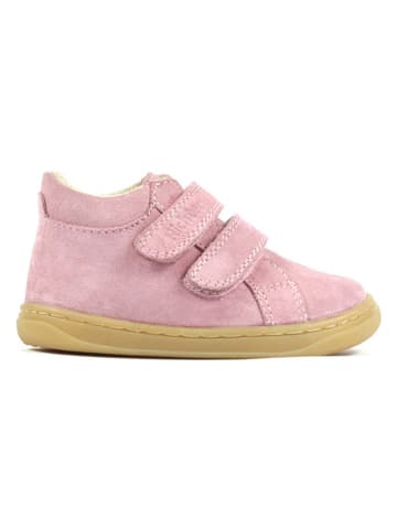 Richter Shoes Leder-Barfußschuhe "Dash Mini" in Rosa