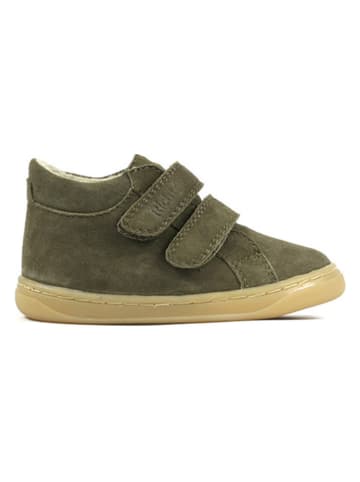 Richter Shoes Leren barefootschoenen "Dash Mini" kaki