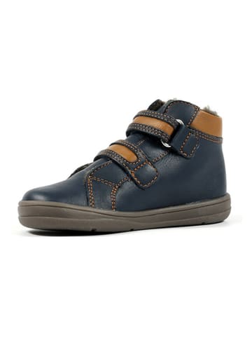 Richter Shoes Leren barefootschoenen "Dash" donkerblauw