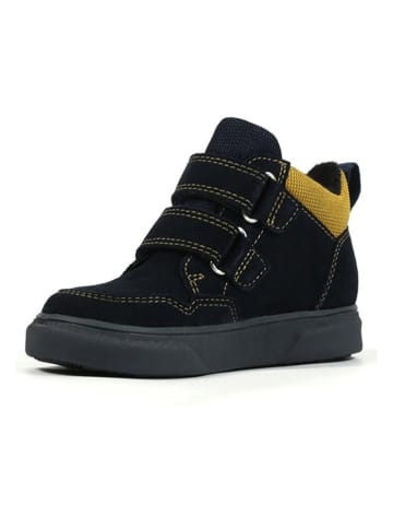 Richter Shoes Leren sneakers "Leandro" donkerblauw