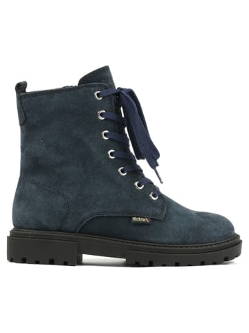 Richter Shoes Leren laarzen "Klara" donkerblauw