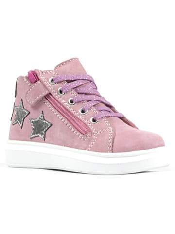 Richter Shoes Leder-Sneakers "Alessa" in Rosa