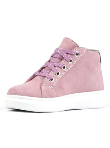 Richter Shoes Leder-Sneakers "Alessa" in Rosa