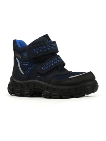 Richter Shoes Botki zimowe "Davos" w kolorze czarnym