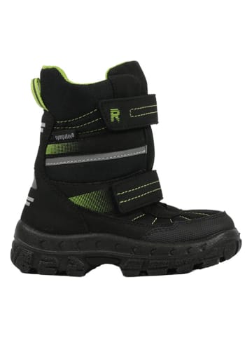 Richter Shoes Kozaki zimowe "Davos" w kolorze czarnym