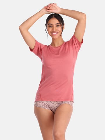 KARI TRAA Woll-Funktionsshirt "Lucie" in Pink