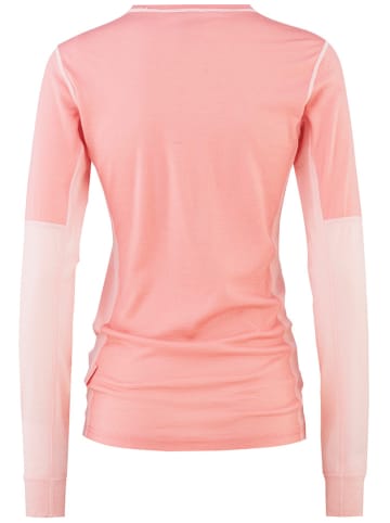 KARI TRAA Wollen longsleeve "Ellen" lichtroze