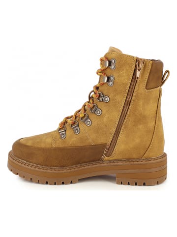 Kimberfeel Boots "Camel" lichtbruin