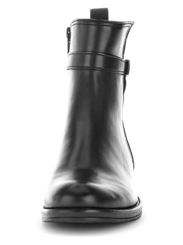 Gabor Leren boots zwart