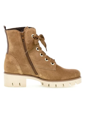 Gabor Leder-Winterstiefeletten in Hellbraun
