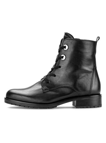 Gabor Leder-Boots in Schwarz
