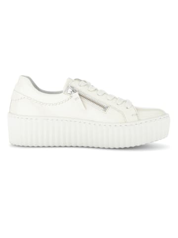 Gabor Leren sneakers crème