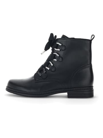 Gabor Leren boots zwart