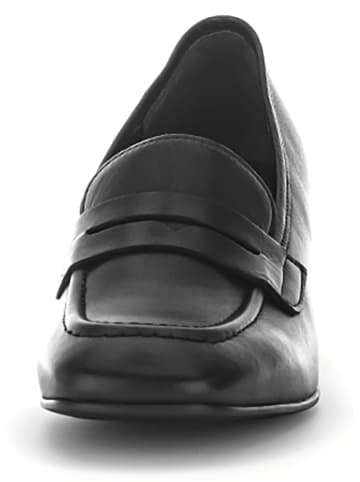 Gabor Leren pumps zwart